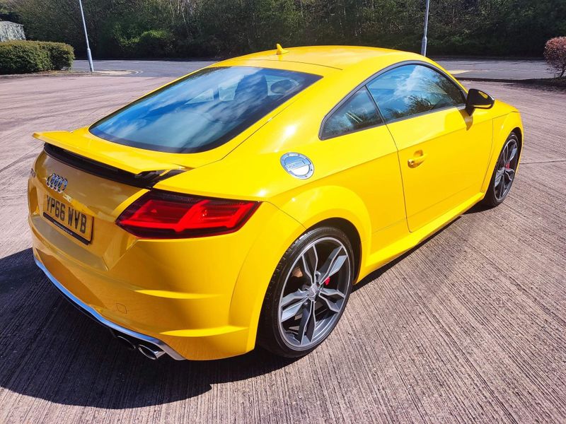 2016 Audi TTS 2.0 TFSI S Tronic Quattro in Stunning Vegas Yellow ...